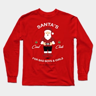 Santa's Coal Club Long Sleeve T-Shirt